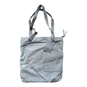 Latico Leon Light Blue Leather Tote